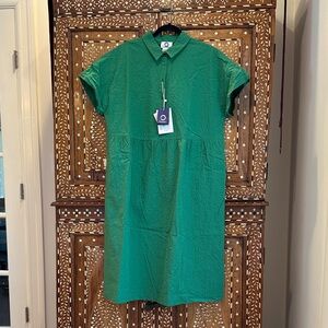 Marina Rinaldi Emerald Green Midi Dress